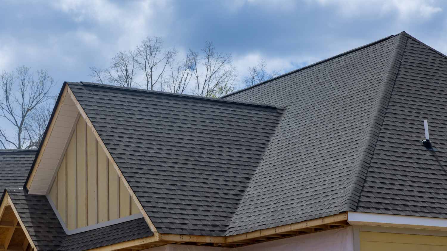 Professional roof installation
